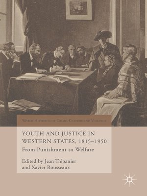 cover image of Youth and Justice in Western States, 1815-1950